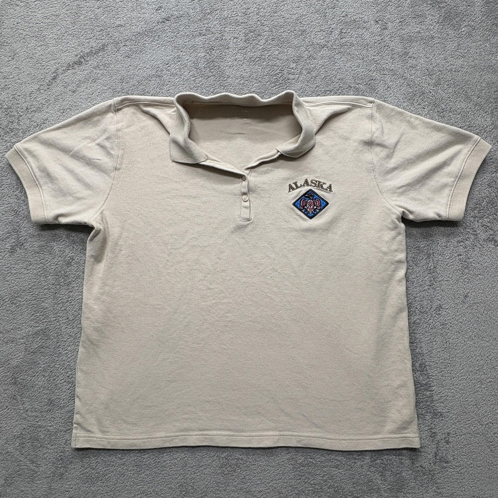 Princess Cruises Polo Shirt Mens XL Embroidered Alaska Souvenir‎ Cruise Ship